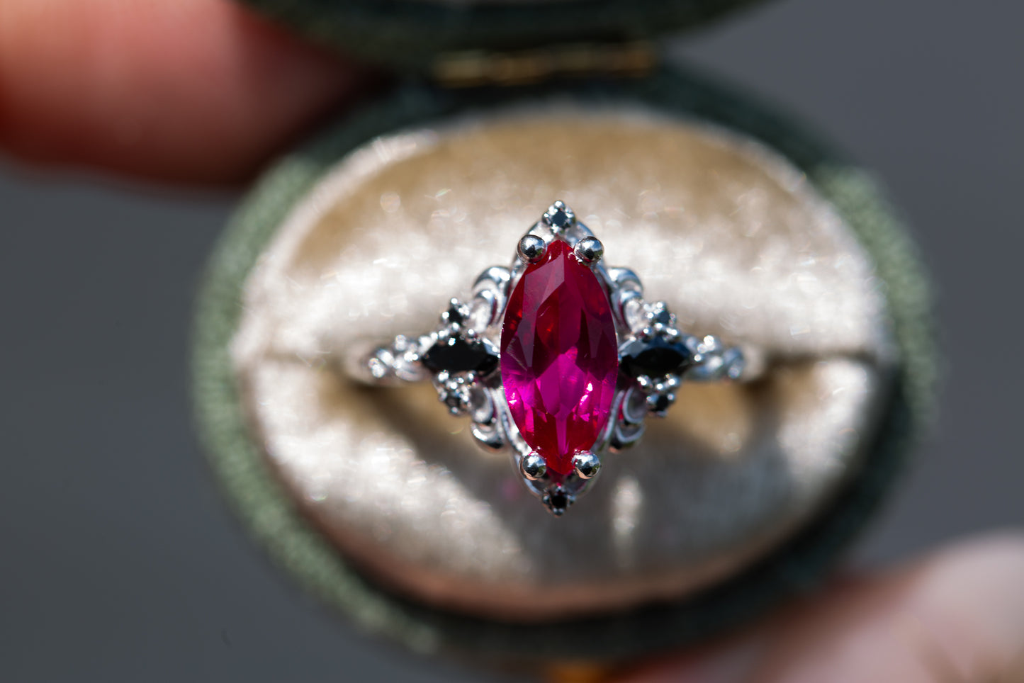 Natural Ruby Gemstone S925 Sterling Silver Ring for Women Fine Fashion  Wedding Jewelry Free Shipping MeiBaPJ FS - AliExpress